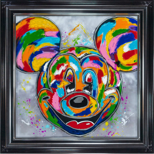 Mickey Mouse Liquid Wall Art