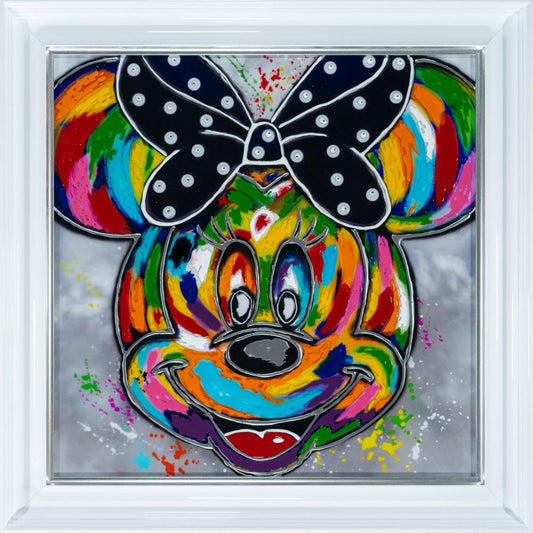 Minnie Mouse Liquid Wall Art